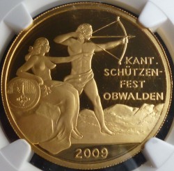 2009年 スイス オプヴァルデン射撃祭 500F NGC PF69UC