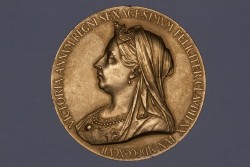 1897年英国ヴィクトリア女王ダイアモンド・ジュビリー 大型ゴールドメダル