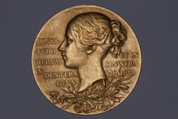 1897年英国ヴィクトリア女王ダイアモンド・ジュビリー 大型ゴールドメダル