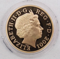 限定200セット 2001年英国イギリス ヴィクトリア 追悼100年記念 5ポンド金貨＆銀貨セット