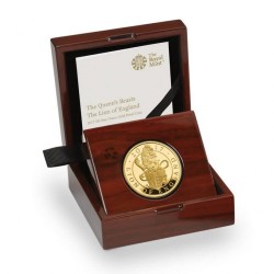残り4枚 2017年英国 クイーンズ・ビースト - 英国のライオン 1オンスプルーフ金貨