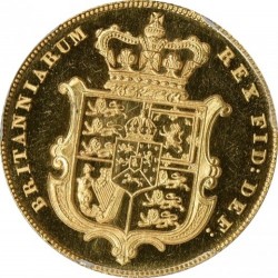 <FONT color=blue>特価！</FONT>激レア 1826年英国ジョージ4世ソブリンプルーフ金貨 PCGS PR64 DCAM