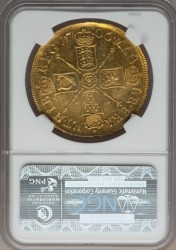 1706年 イギリス アン女王 5ギニー金貨 NGC MS61