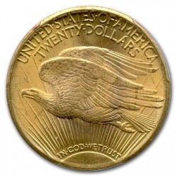 最高鑑定 1926年 セントゴーデンズ$20金貨 TDO FS-101