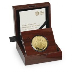 発行400枚のみ 2017年 英国 クーンズ・ビースト ユニコーン・オブ・スコットランド 1オンスプルーフ金貨