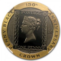 1990年 マン島 ペニーブラック金貨 NGC GEM Proof 1990年 マン島 ペニーブラック金貨 NGC GEM Proof