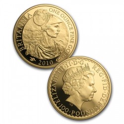 2010年 英国 ブリタニア プルーフ金貨4枚セット 2010年 英国 ブリタニア プルーフ金貨4枚セット