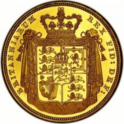 激レア 1826年 英国 ジョージ4世 2ポンドプルーフ金貨 NGC PF63 CAMEO 激レア 1826年 英国 ジョージ4世 2ポンドプルーフ金貨 NGC PF63 CAMEO