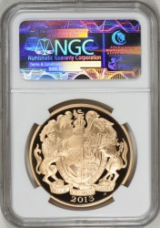 最初の50枚鋳造分 最高鑑定 2013年 5ポンド金貨 QUEENS CORONATION 女王戴冠式 プルーフ金貨4枚セット NGC PF70UC