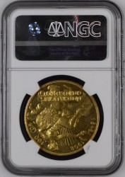 1908年 オーストリア 100コロナプルーフ金貨 雲上の女神 NGC PF61