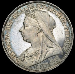 1893年 英国 ヴィクトリア・ヴェール（オールド）ヘッド 10枚プルーフ金貨＆銀貨セット