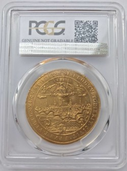 都市景観1640年 ドイツ バイエルン マキシミリアン1世 5ダカット金貨 PCGS AU Details