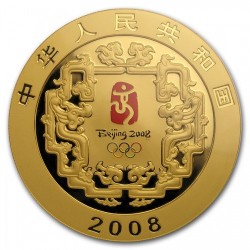 2008年中国北京オリンピックシリーズ2 5オンスプルーフ金貨 NGC PF70UC