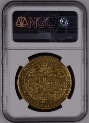 都市景観1640年 ドイツ バイエルン マキシミリアン1世 5ダカット金貨 NGC MS61