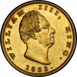 1835年 ウィリアム4世 2モハール金貨 Restrike PCGS PR58