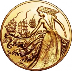 金の価値だけで181万円以上 オリジナルケースとCOA付き 海外価格42000ドル 発行25枚のみ 唯一の鑑定品 2011年(ND) 英国公式 10オンスゴールドメダル NGC MS66